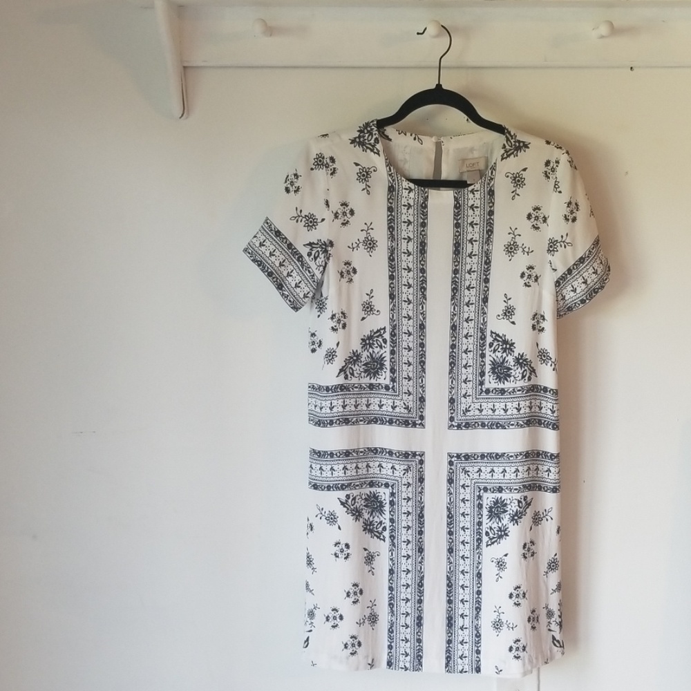 Loft summer shift dress